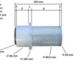 Air filter Hinomoto C, E, N series