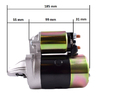 Starter Kubota Z/D type 2