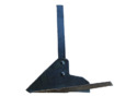 Goose foot lateral hoe with handle (left)