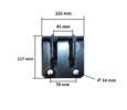 Top link bracket Iseki TU155