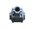 Gearbox housing for SZA type gearboxes