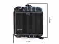 Radiator kubota B series - Type 3.