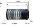 Air filter Kubota A, GB, B series