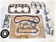 Engine overhaul kit Mitsubishi D1350 +0,5 Oversize