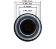 Air filter Iseki Sial 19, Sial 21
