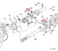 Universal joint (20x54,6) front drive Kubota GT, X series – Japanese compact tractor part (image 2)