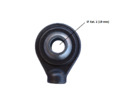 Top link assembly weldable end