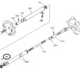 Front axle prop shaft seal Kubota L2350, L2550, L4508