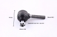Tie rod end Kubota A/B/B1 series - Right