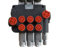 Hydraulic control valve 3 handles + floating position