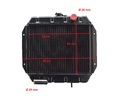 Radiator Mitsubishi MT series Type 2.