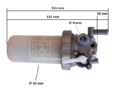 Fuel filter - water separator univerzális