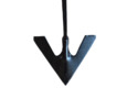 Goose foot hoe with handle