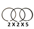 Piston ring set Kubota GL, KL, KT, L1, T series ⌀87mm (D1462, D1462-DI, D1703, D1703-DI, V2203, V2203-DI, V2403, V2403-DI engines)