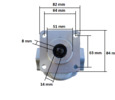Hydraulic pump Mitsubishi D1300