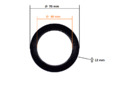 Front crankshaft seal (70x48x12)