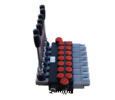 Hydraulic control valve 7 handles + floating position