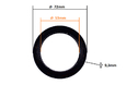 Front crankshaft seals (53x72x9,3)