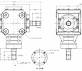 Gearbox T-type (110HP, ratio 1:1)