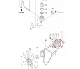 Water pump gasket Mitsubishi KE