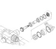 Első hajtás szimering Kubota M5040, M6040, M7040