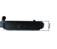 Radiator Mitsubishi MTE2000