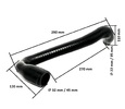 Lower radiator hose Iseki TL series
