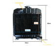 Radiator Kubota B5001, B1-10