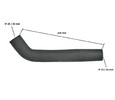 Lower radiator hose Kubota B1