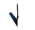 Goose foot lateral hoe with handle (right) 
