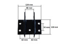 Top link bracket Yanmar