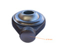Top link assembly weldable end