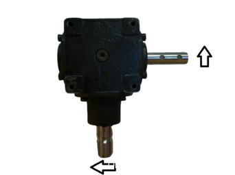 Gearbox (23HP, ratio 1:1)