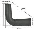 Lower radiator hose Kubota B