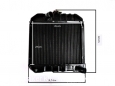 Radiator Kubota B series - Type 5.