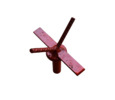 Impeller for fertilizer spreaders