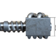 Steering shaft Kubota B1-15
