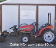 Mitsubishi MT170 homlokrakodóval-Lefoglalva – used Japanese compact tractor (image 7)