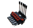 Hydraulic control valve 5 handles + floating position