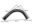 Lower radiator hose Hinomoto E series