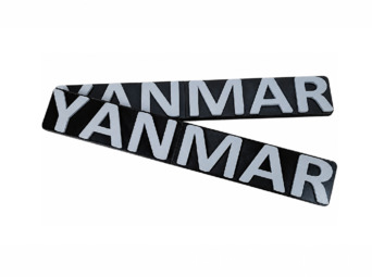 Label Yanmar (pair)