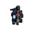 Hydraulic control valve 1 handle for log splitter