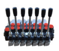 Hydraulic control valve 7 handles + floating position