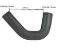 Lower radiator hose Kubota B7000/B7001