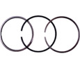 Piston ring set D600