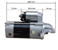 Starter Kubota Z/D