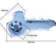 Water pump V2403