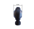 Top link assembly weldable end