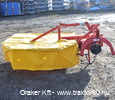 Drum mower with 135cm working width 