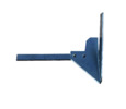 Goose foot lateral hoe with handle (left)